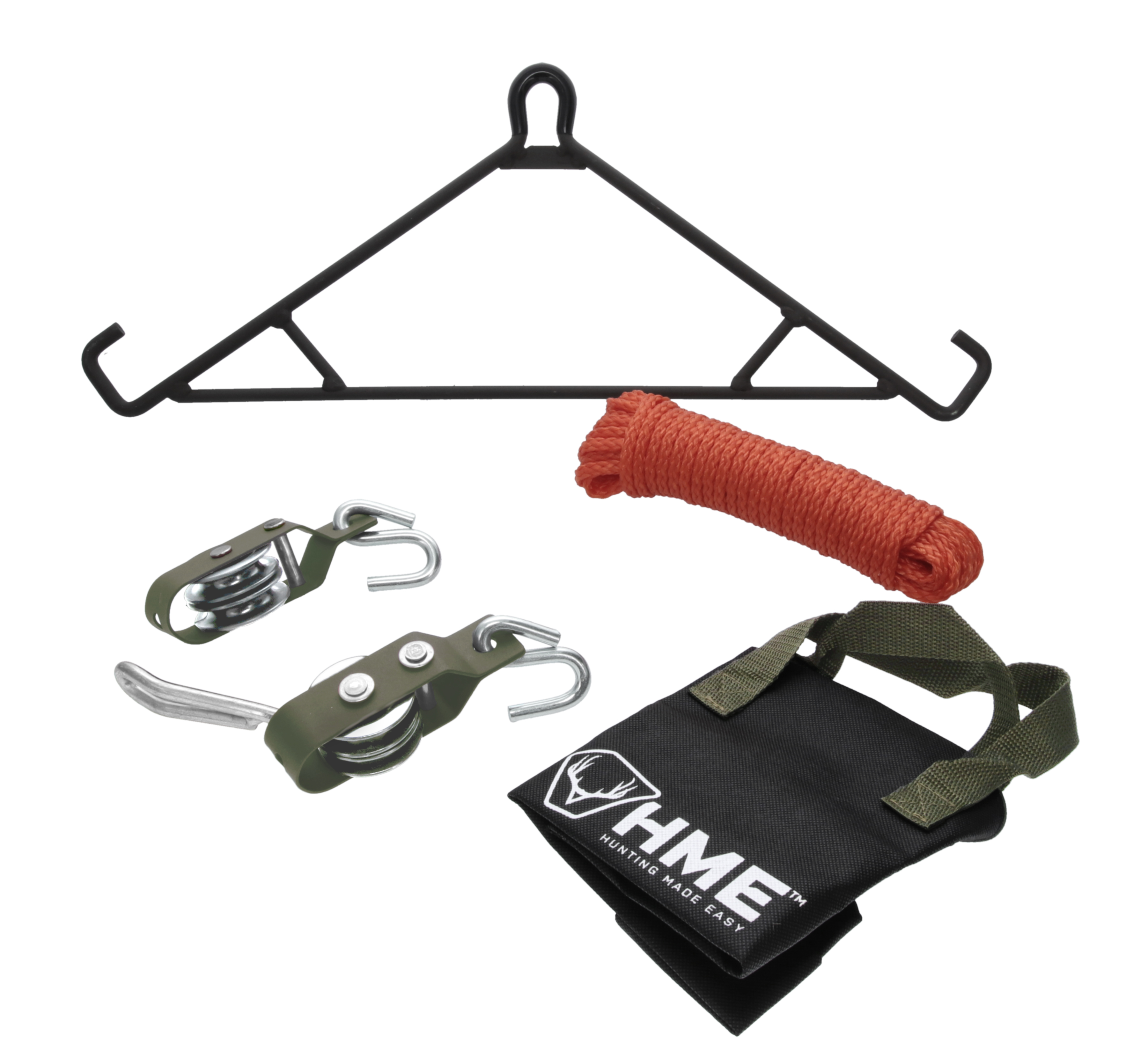 HME 41 Game Hanging Gambrel with Pulley System Hunting Accessories